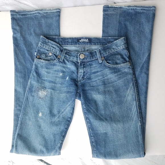 Rock & Republic Denim - Rock & Republic Distressed Ray Jeans